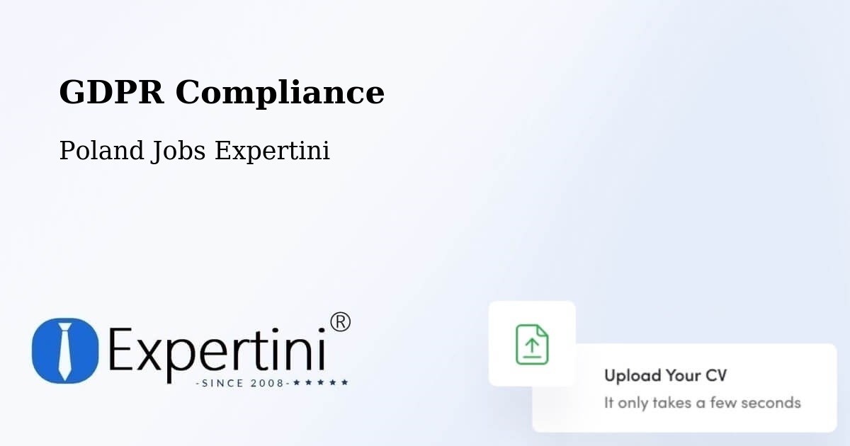 EU GDPR Compliance Statement – Marki - Poland Jobs Expertini