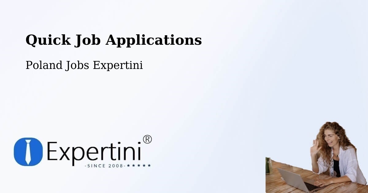 Quick Apply Feature – Marki - Poland Jobs Expertini