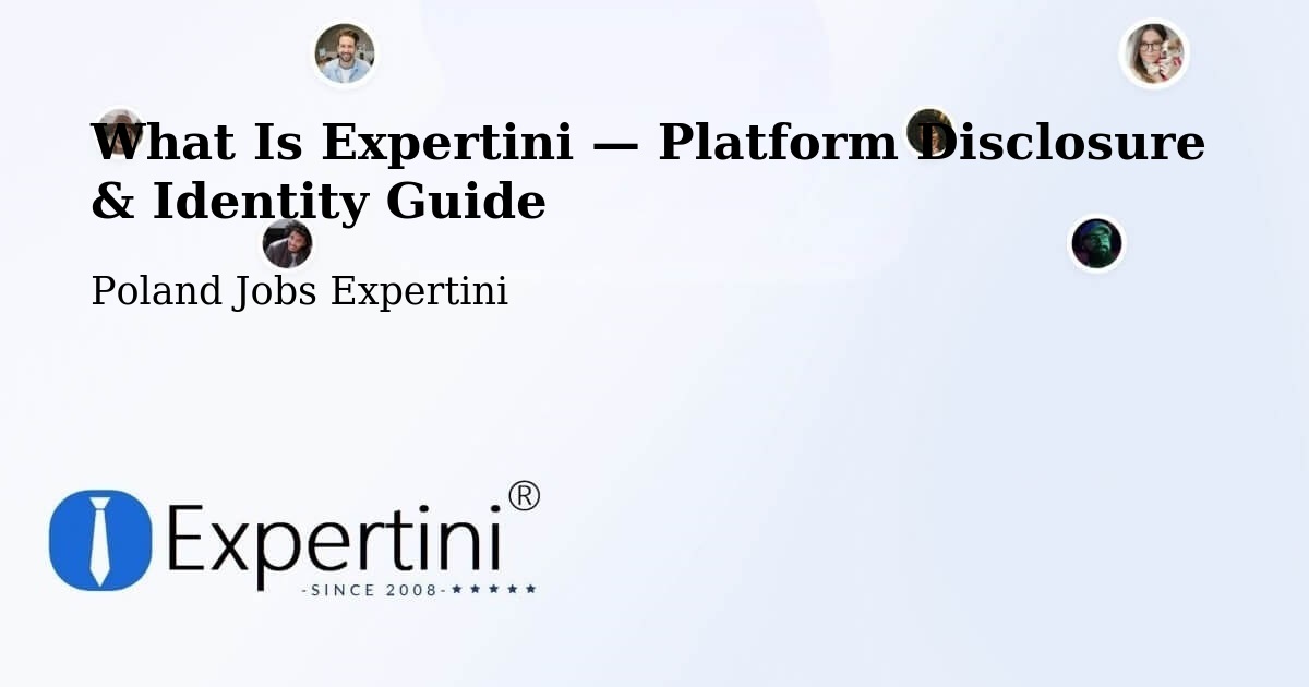 What Is Expertini — Platform Disclosure & Identity Guide – Marki